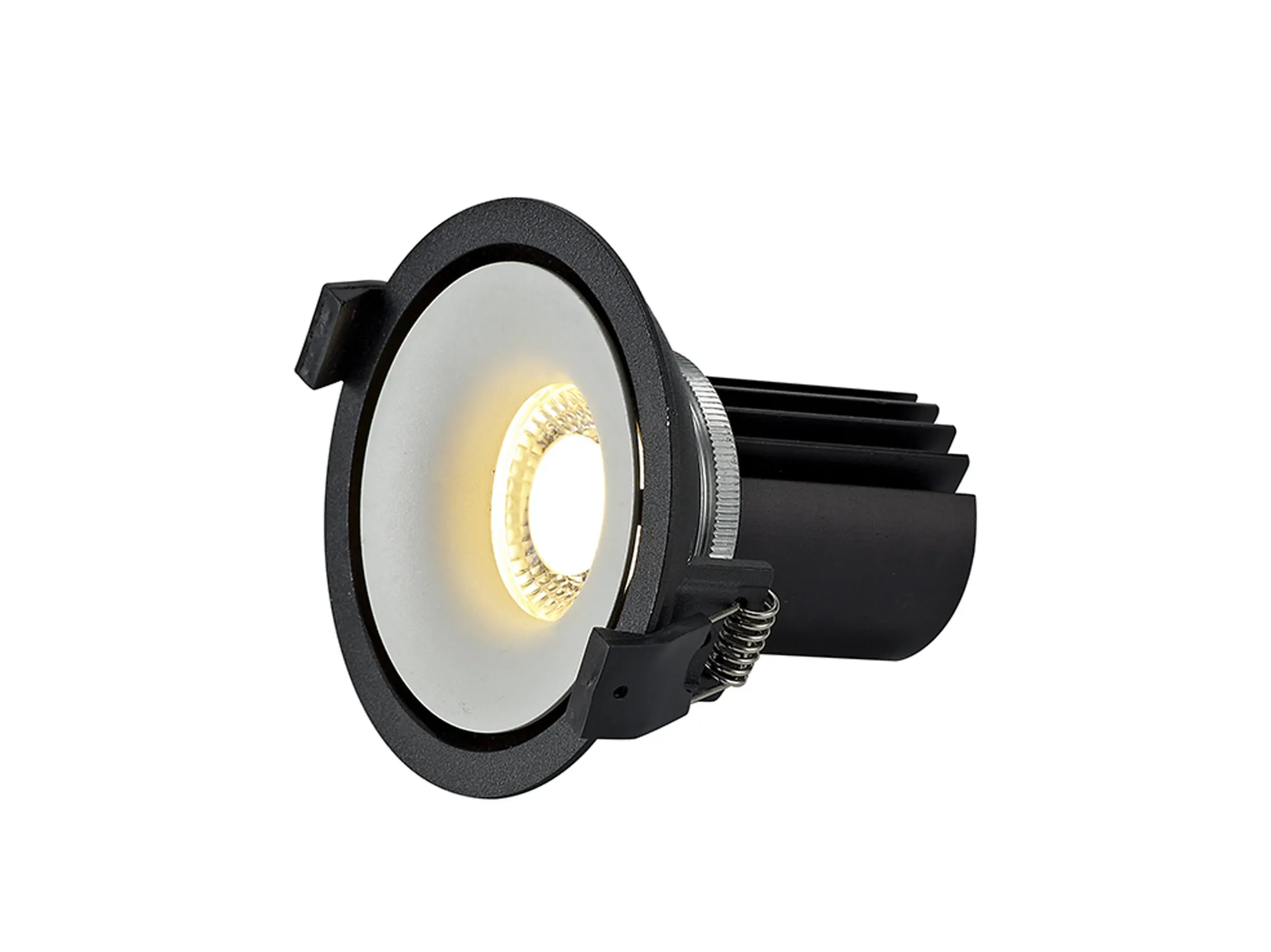 Bolor 12 Tridonic Powered 12W 4000K 1200lm 12° CRI>90 LED Engine Black/White Fixed Recessed Spotlight, IP20 DM202132  Dlux Bolor 12